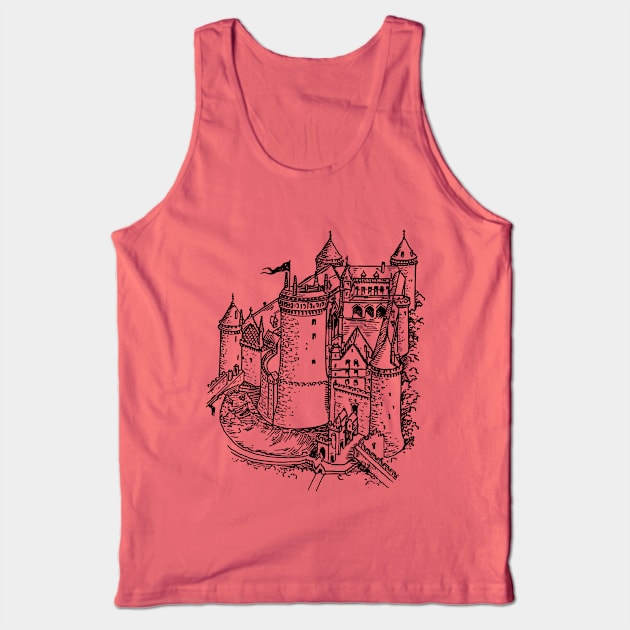 Royal palace Tank Top by Diusse